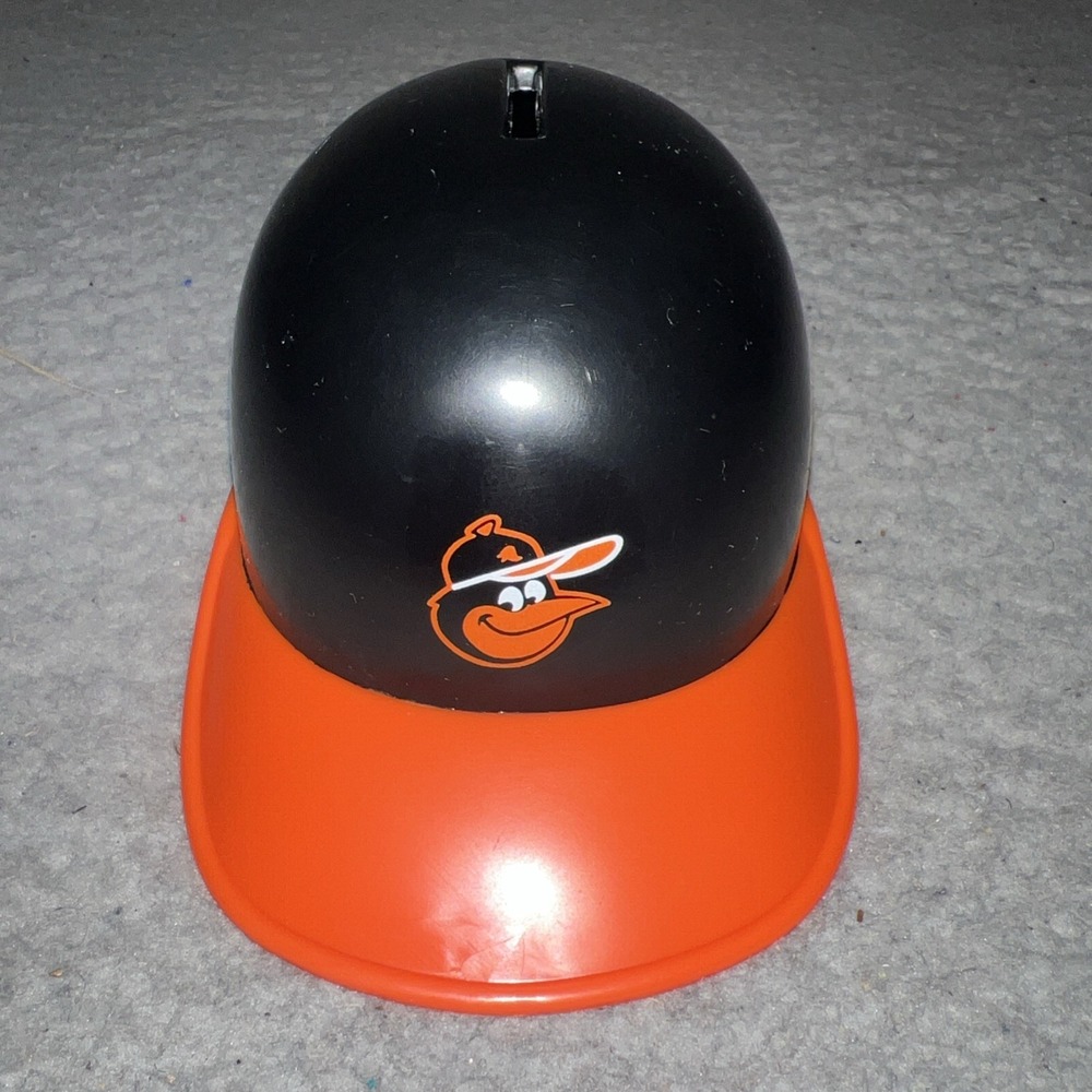 VTG Baltimore Orioles Mini Batting Helmet Souvenir Cup Coin Bank Baseball 70's
